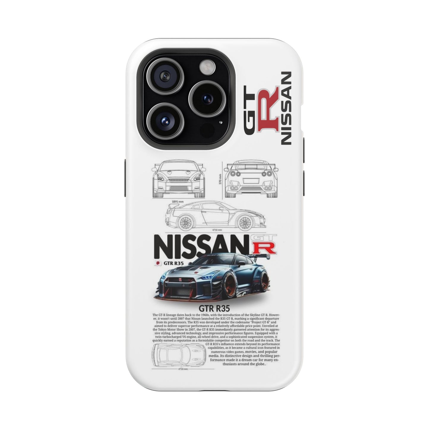 GTR35 Magnetic Cases