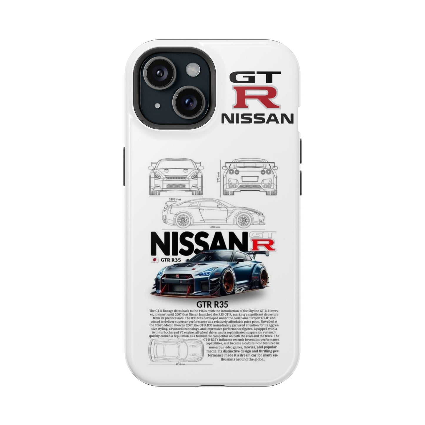 GTR35 Magnetic Cases