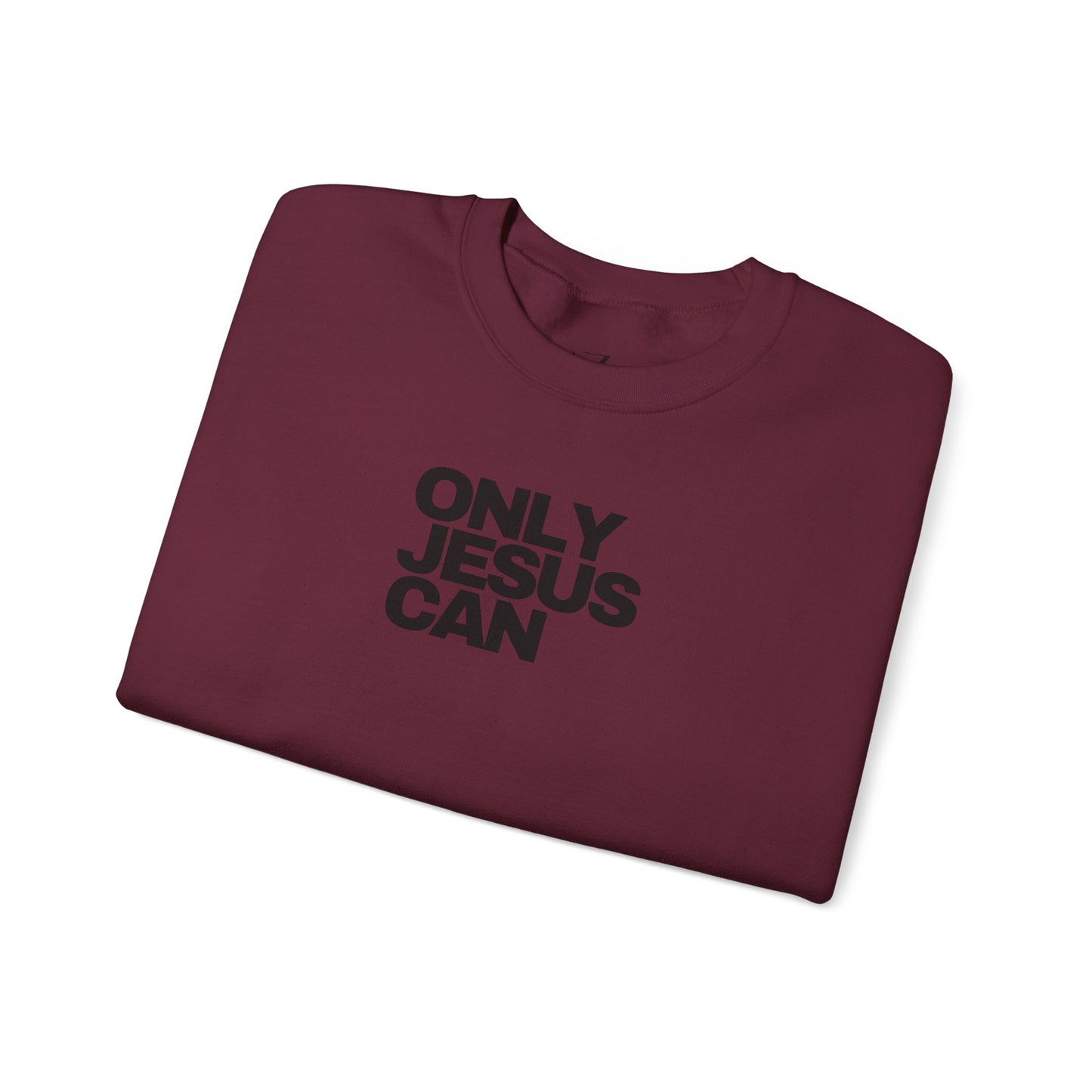 Only Jesus Can Sweatshirt