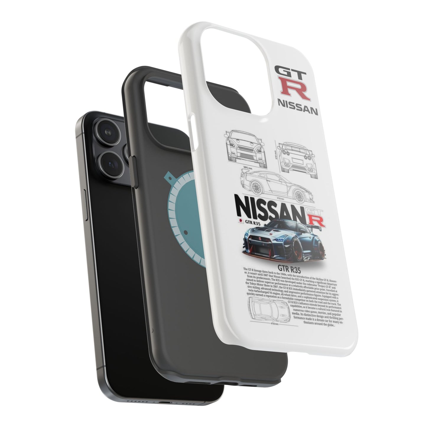 GTR35 Magnetic Cases