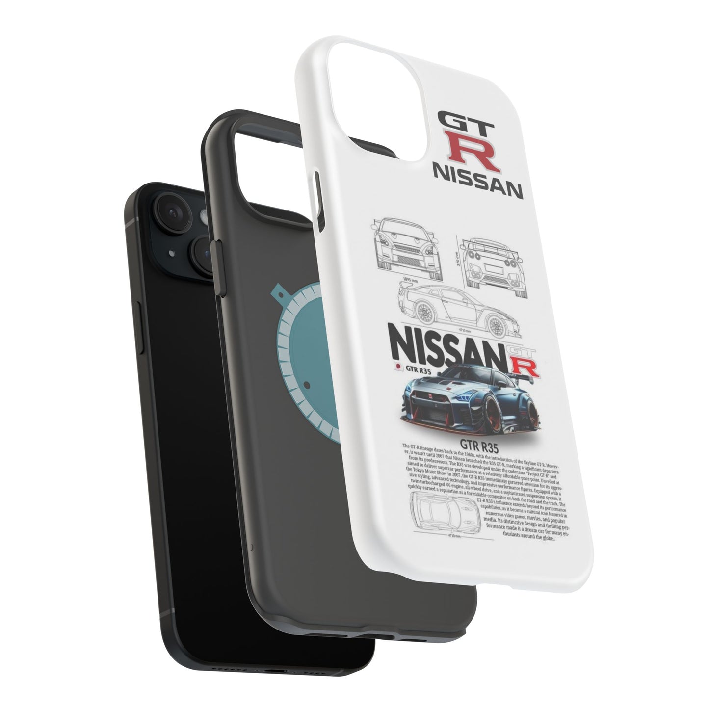 GTR35 Magnetic Cases