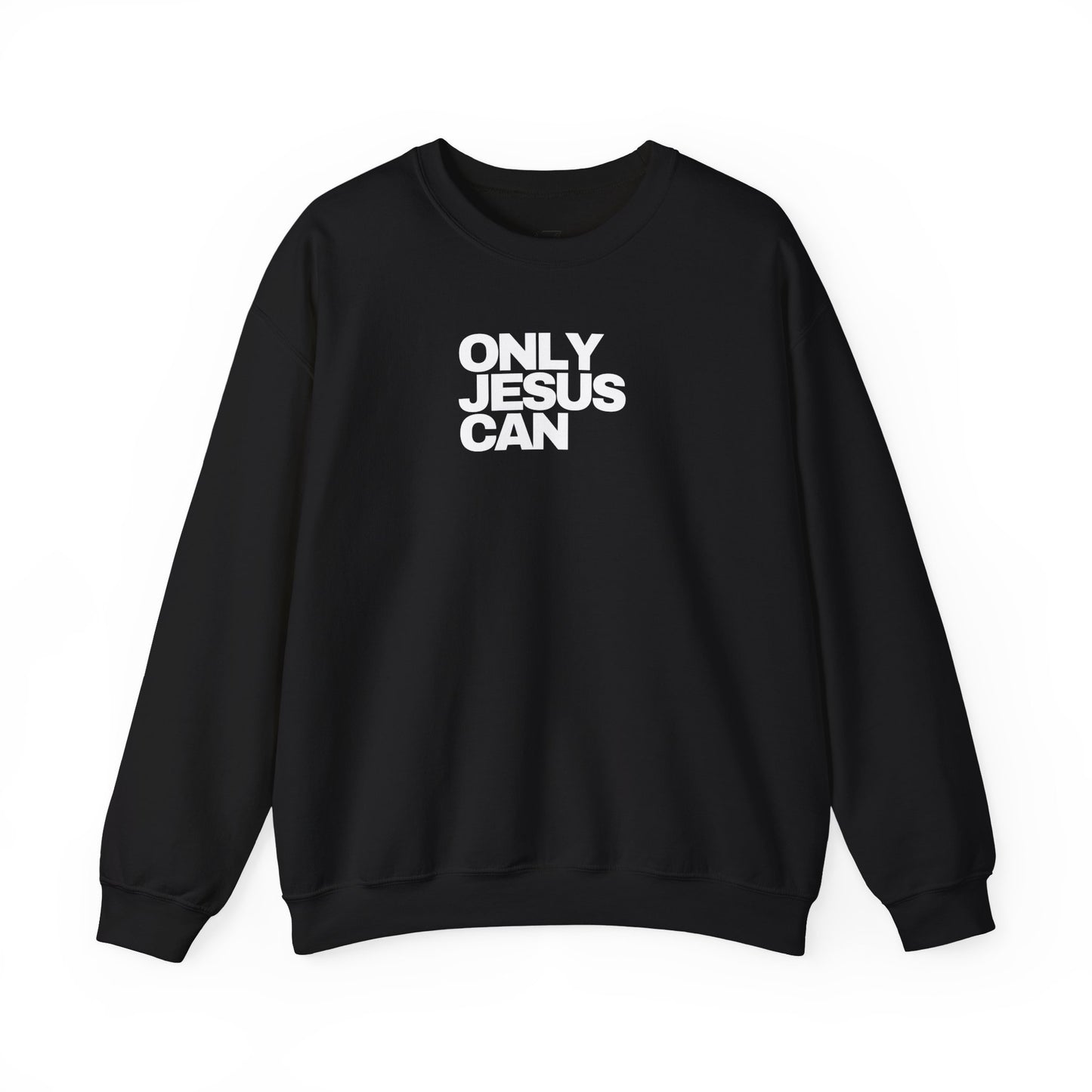 Only Jesus Can Sweatshirt