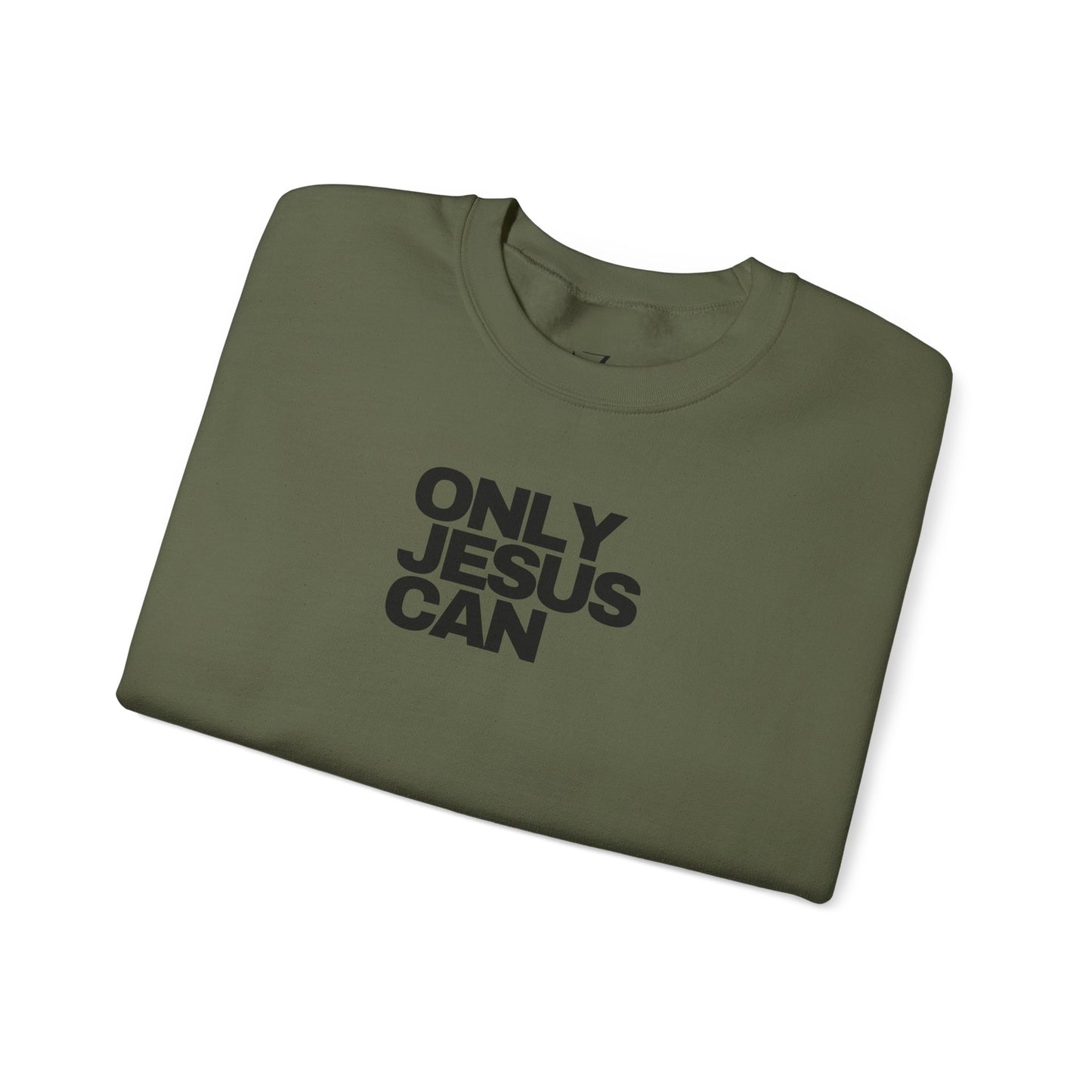 Only Jesus Can Sweatshirt