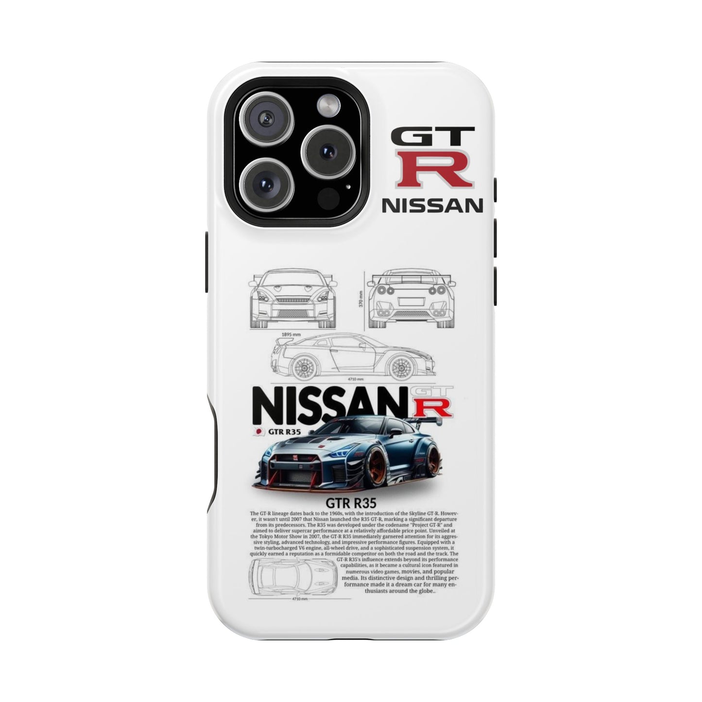 GTR35 Magnetic Cases