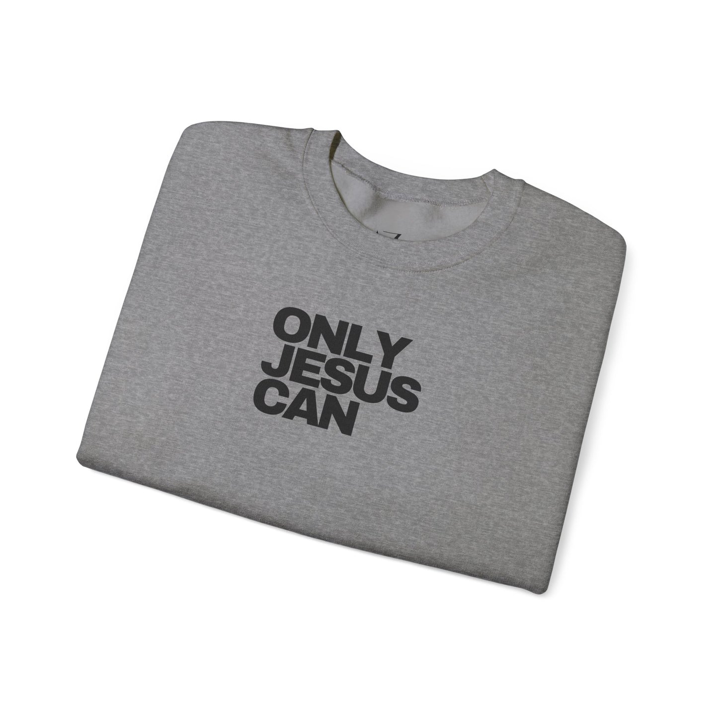 Only Jesus Can Sweatshirt