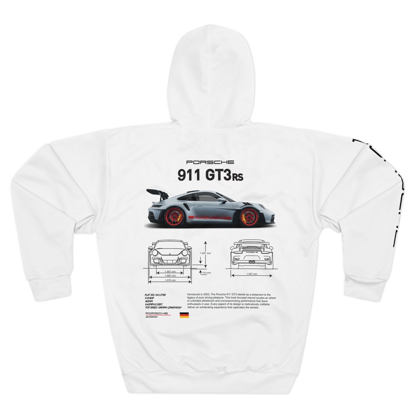 Porsche 911 GT3 RS Hoodie