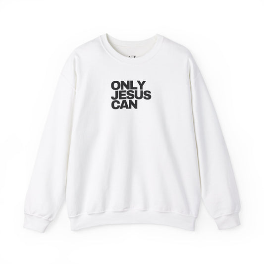 Only Jesus Can Sweatshirt