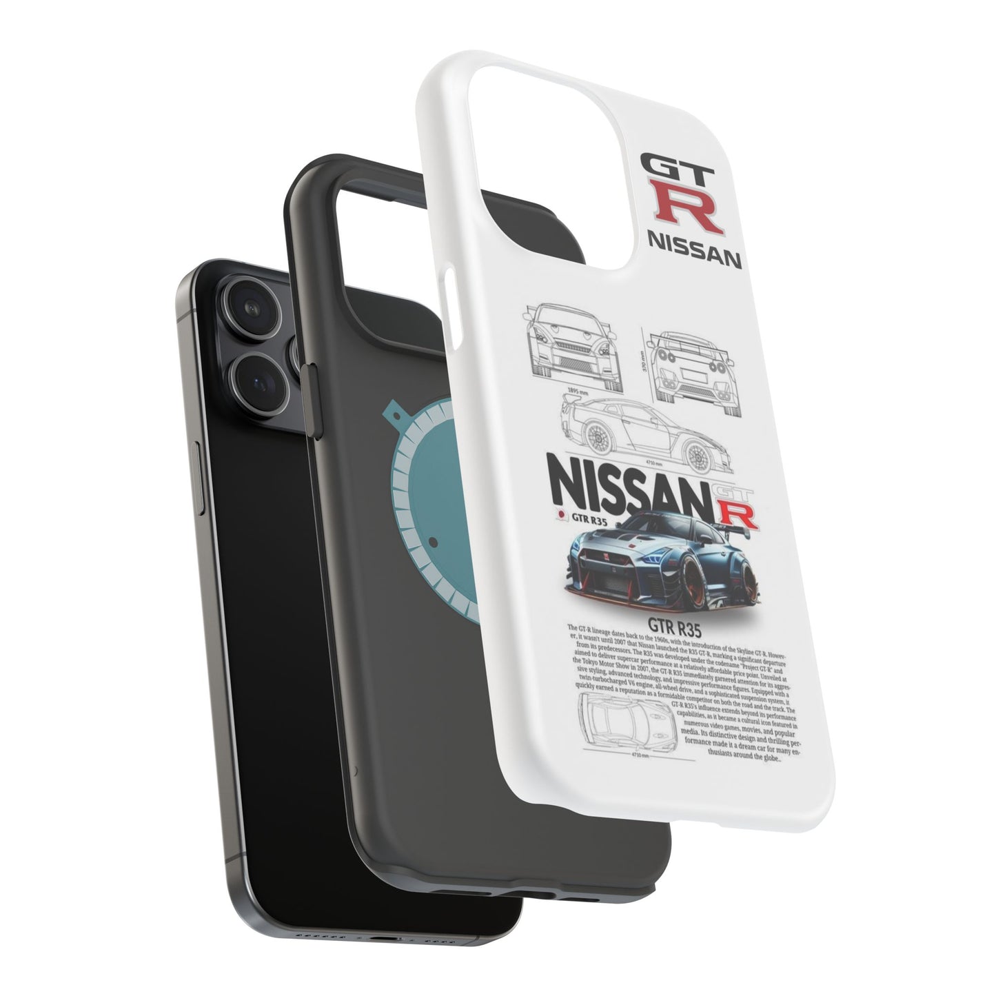 GTR35 Magnetic Cases